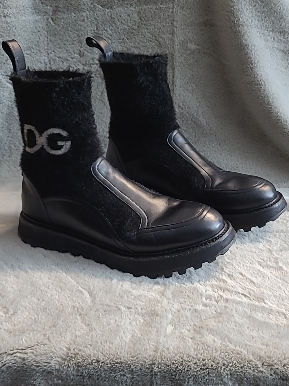 Dolce & Gabbana Bernini Boots Mens U.S. 12
